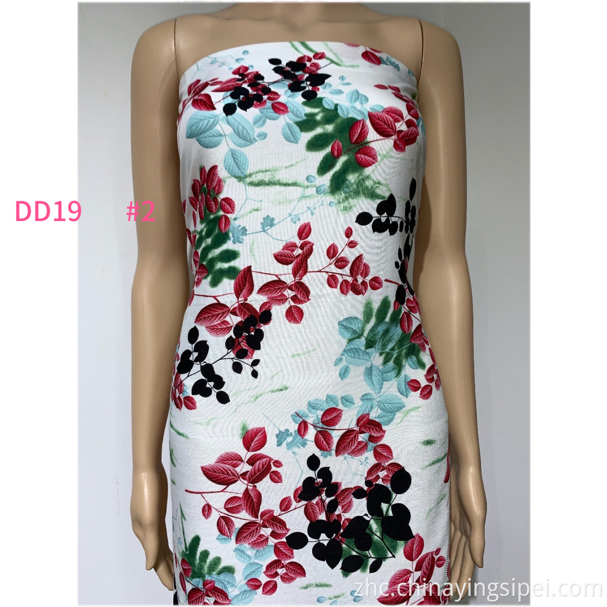 2021最新股票柔软的埃及人许多彩色粘液印刷的花卉鸡蛋丝rayon面料